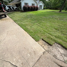 Palisades-Zoysia-Sod-Installation-In-Oxford-MS 3